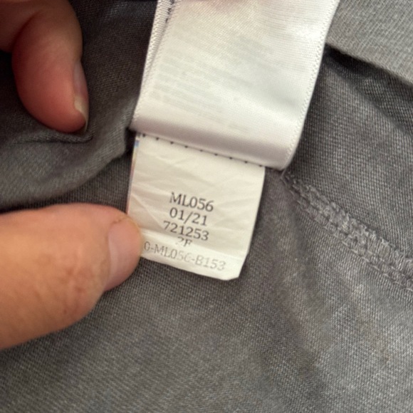 2021 The North Face Half Dome Gray w White Logo‎ Tee Mens Size Small READ - Picture 6 of 7